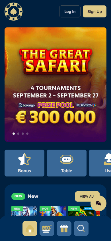Casino Napoli Mobile screenshot